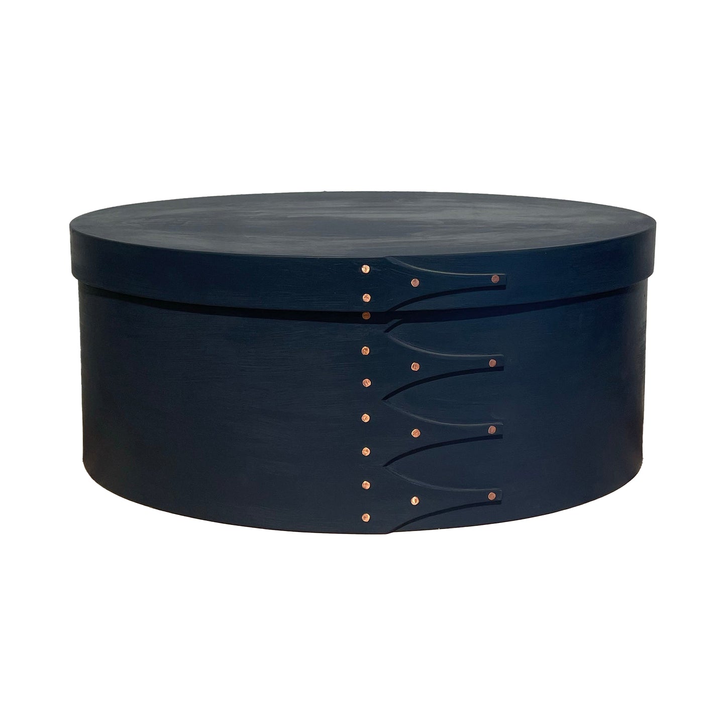OVAL BOX navy #8