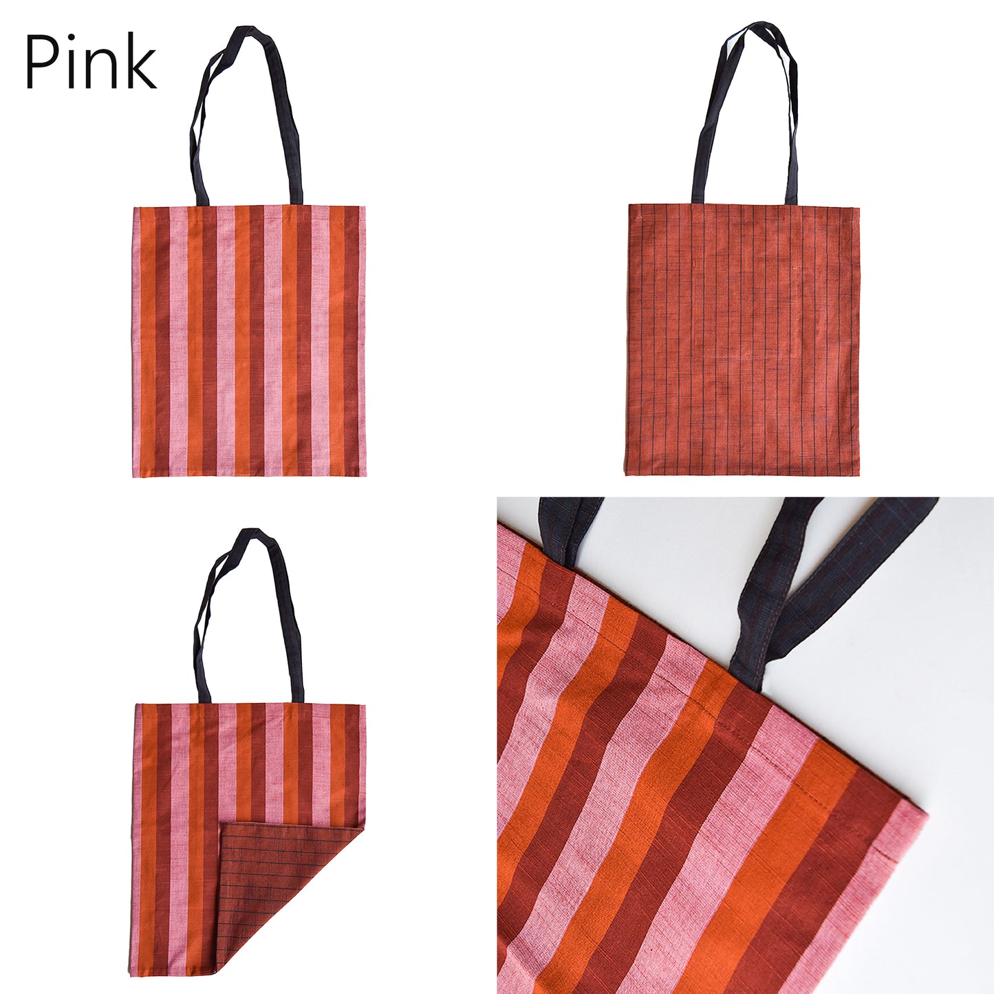 Tote Bag _ Dual Pattern Tote _ YAMMA