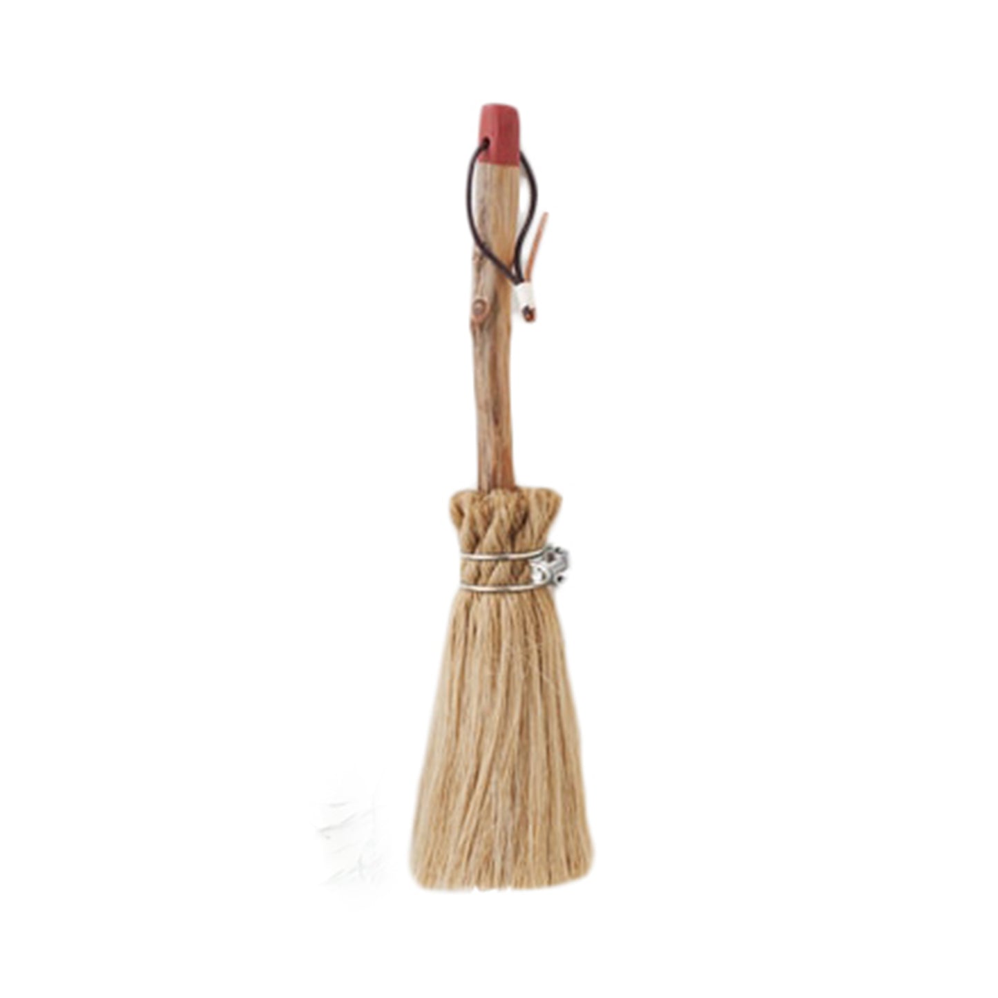 Driftwood and Rope Broom BEIGE