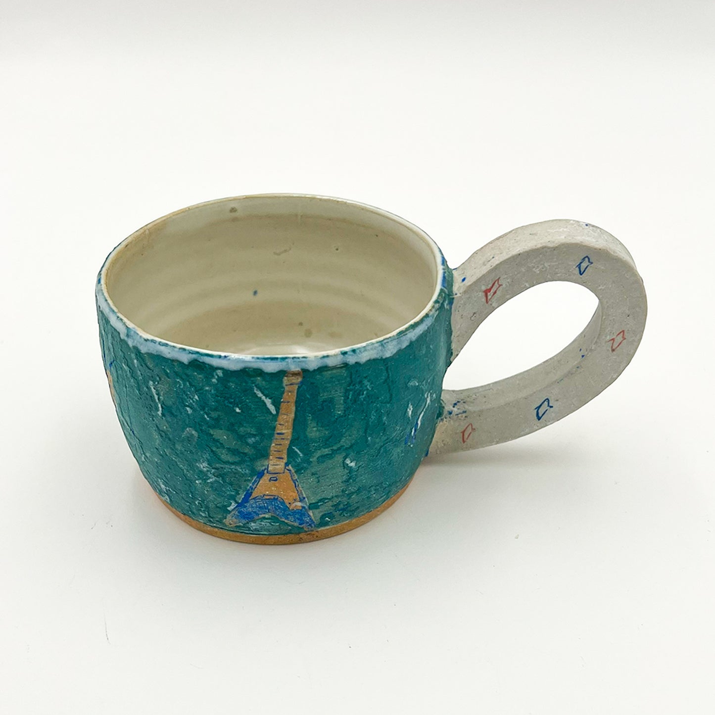 Mug Wide Green Katsunori Yaoita 5