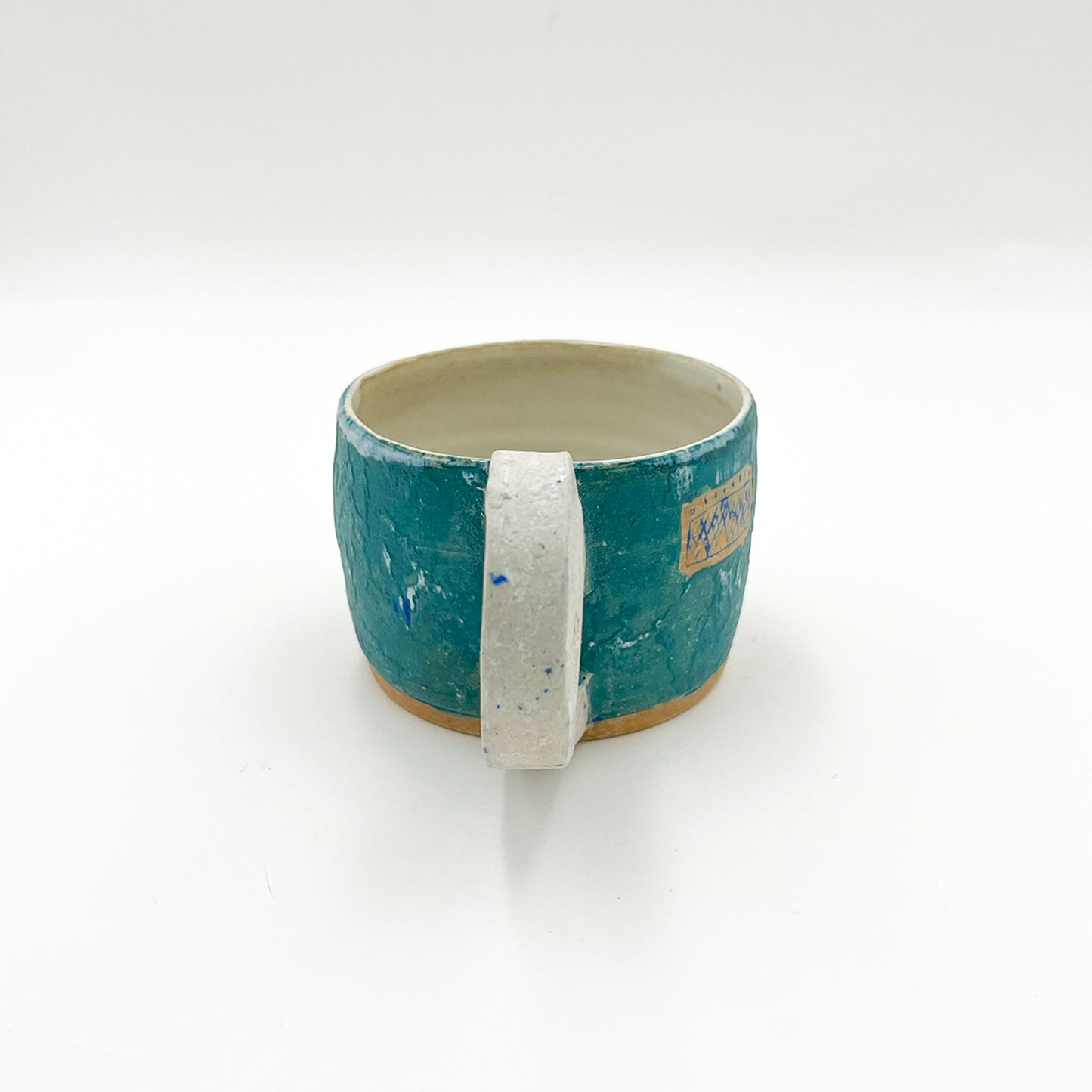 Mug Wide Green Katsunori Yaoita 5