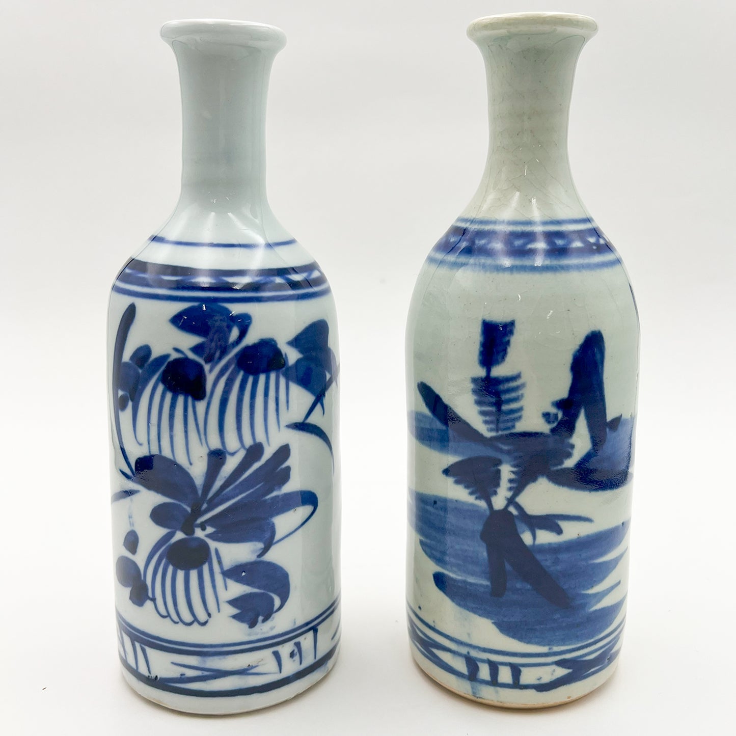 VINTAGE Sake Bottle D