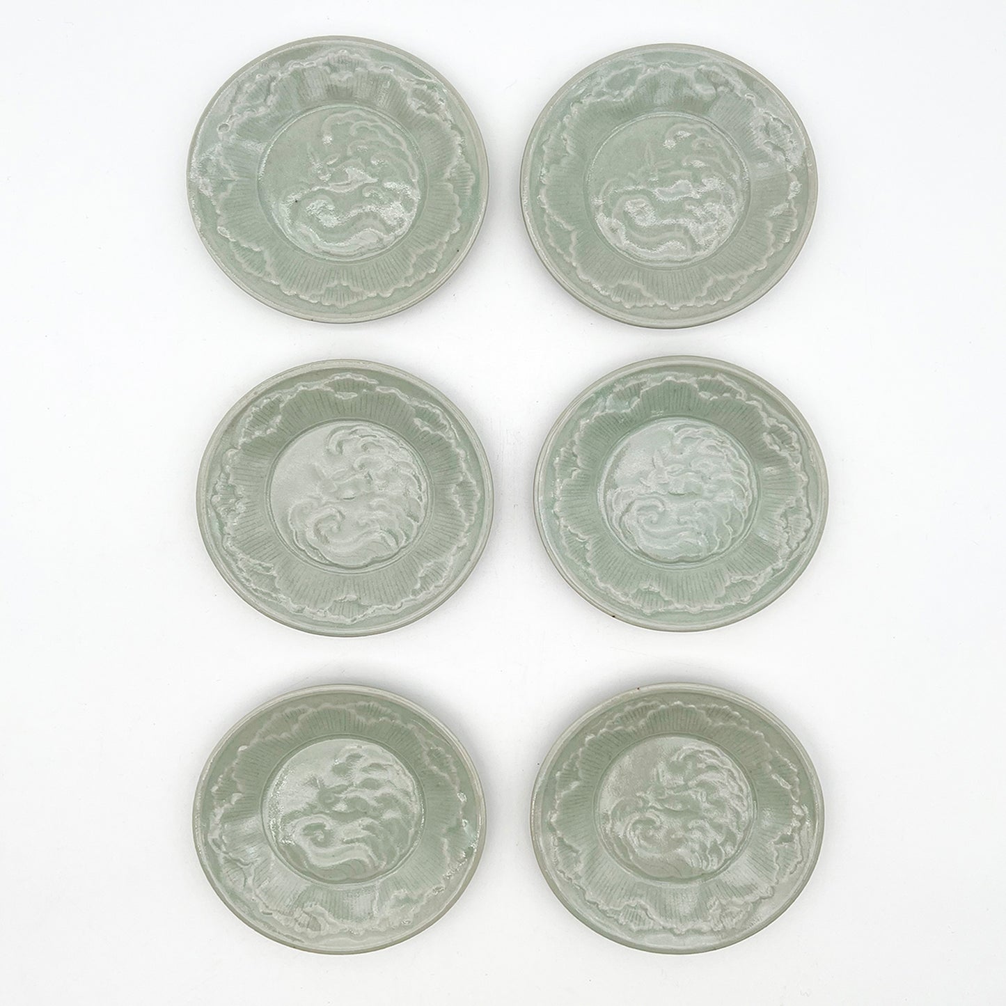 Celadon Rabbit Plate_Fumihiro Tamura