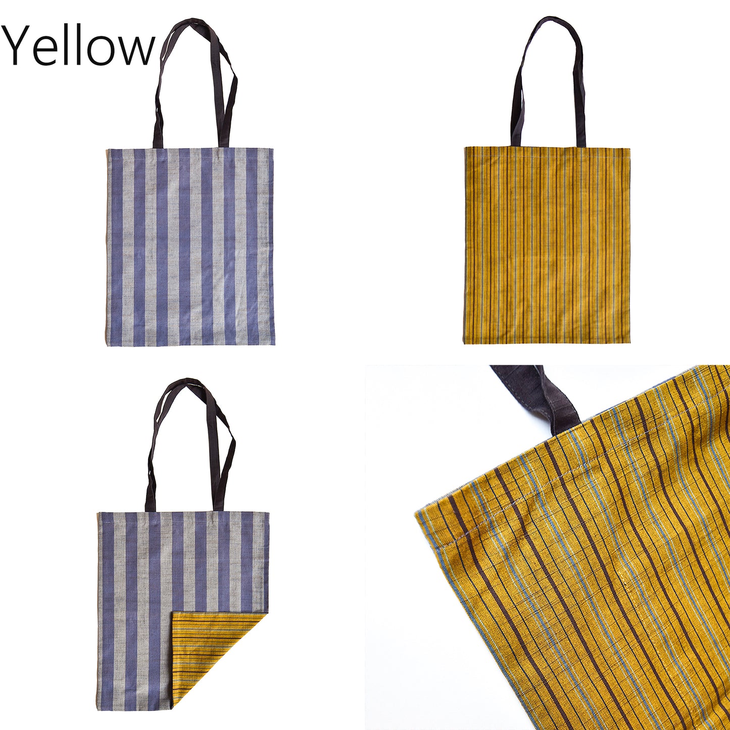 Tote Bag _ Dual Pattern Tote _ YAMMA