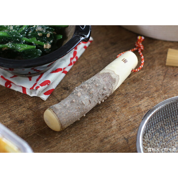 Wooden pestle for 4.76inch