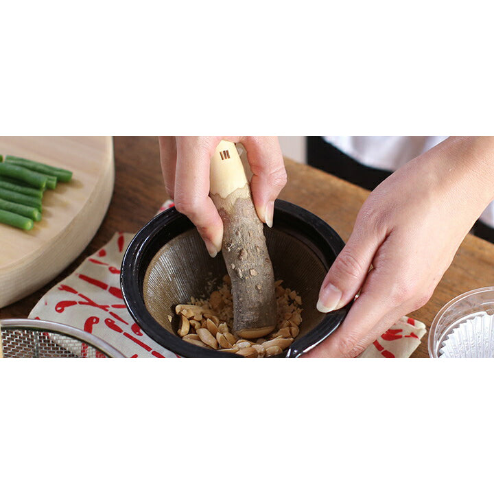 Wooden pestle for 4.76inch