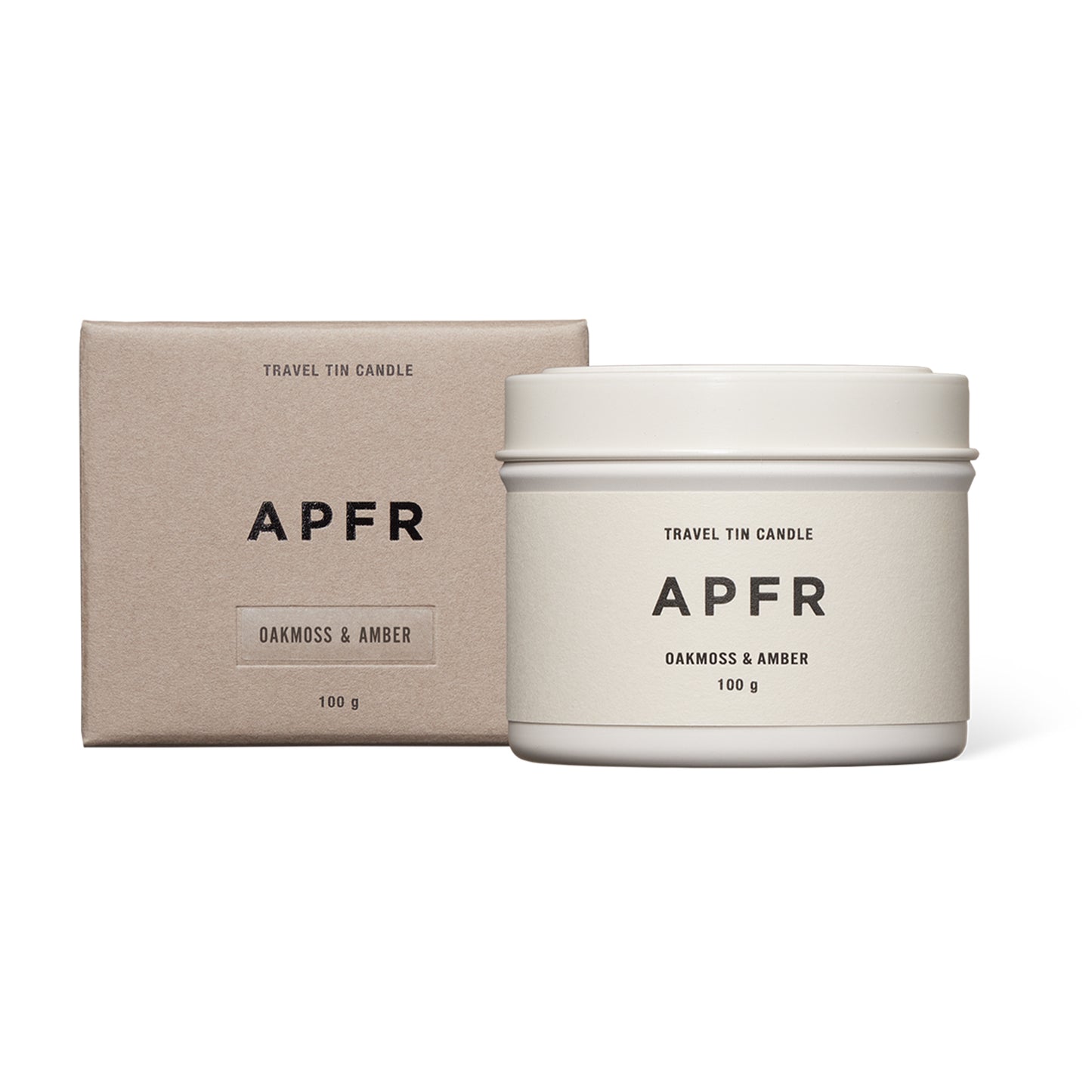 APFR Travel Tin candle -OAKMOSS&AMBER-