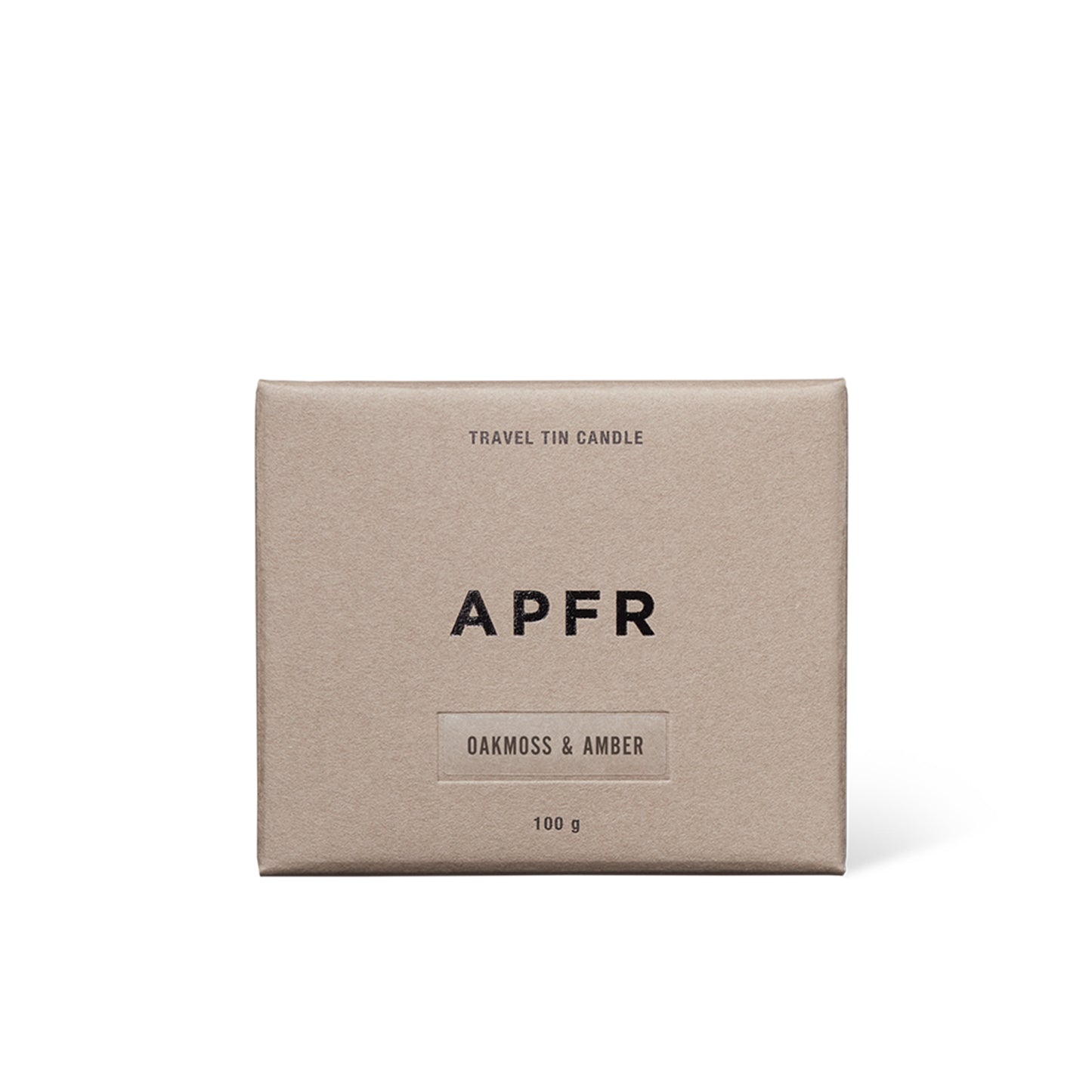 APFR Travel Tin candle -OAKMOSS&AMBER-