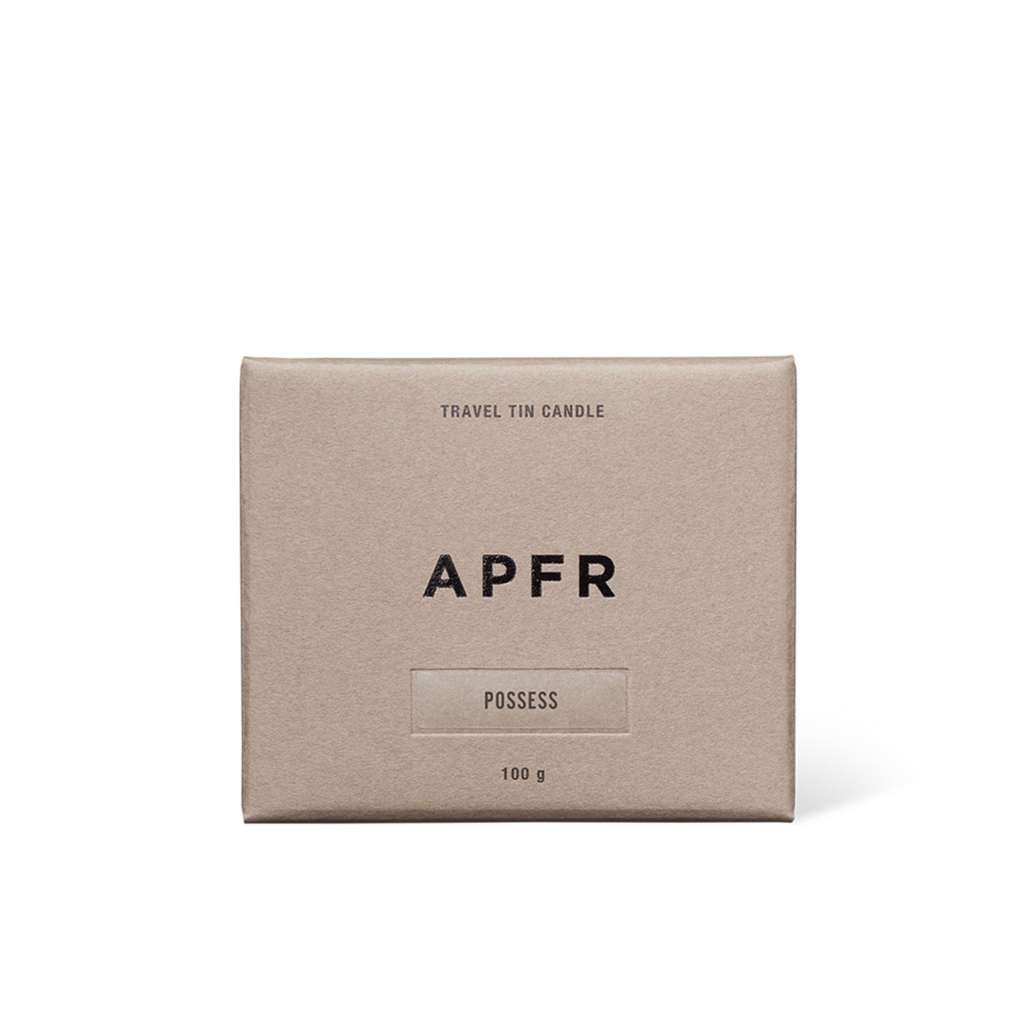 APFR Travel Tin candle -POSSESS-