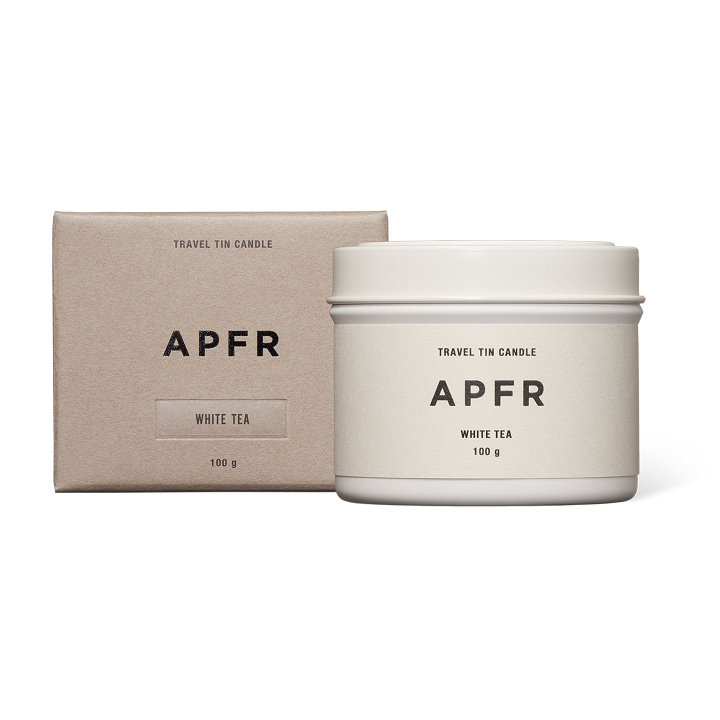 APFR Travel Tin candle -WHITE TEA-