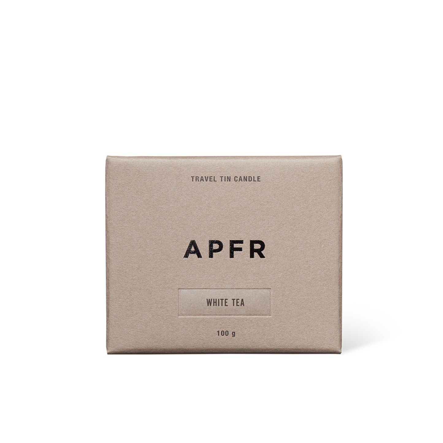 APFR Travel Tin candle -WHITE TEA-