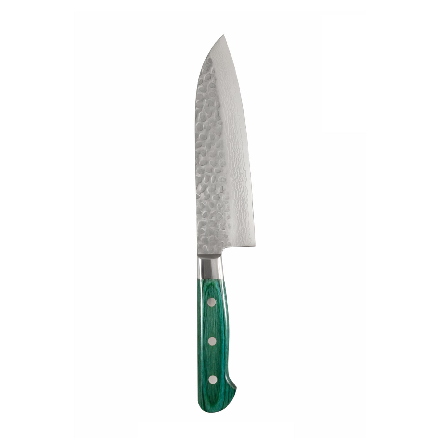 SETO VG10 DM Green Santoku 17cm