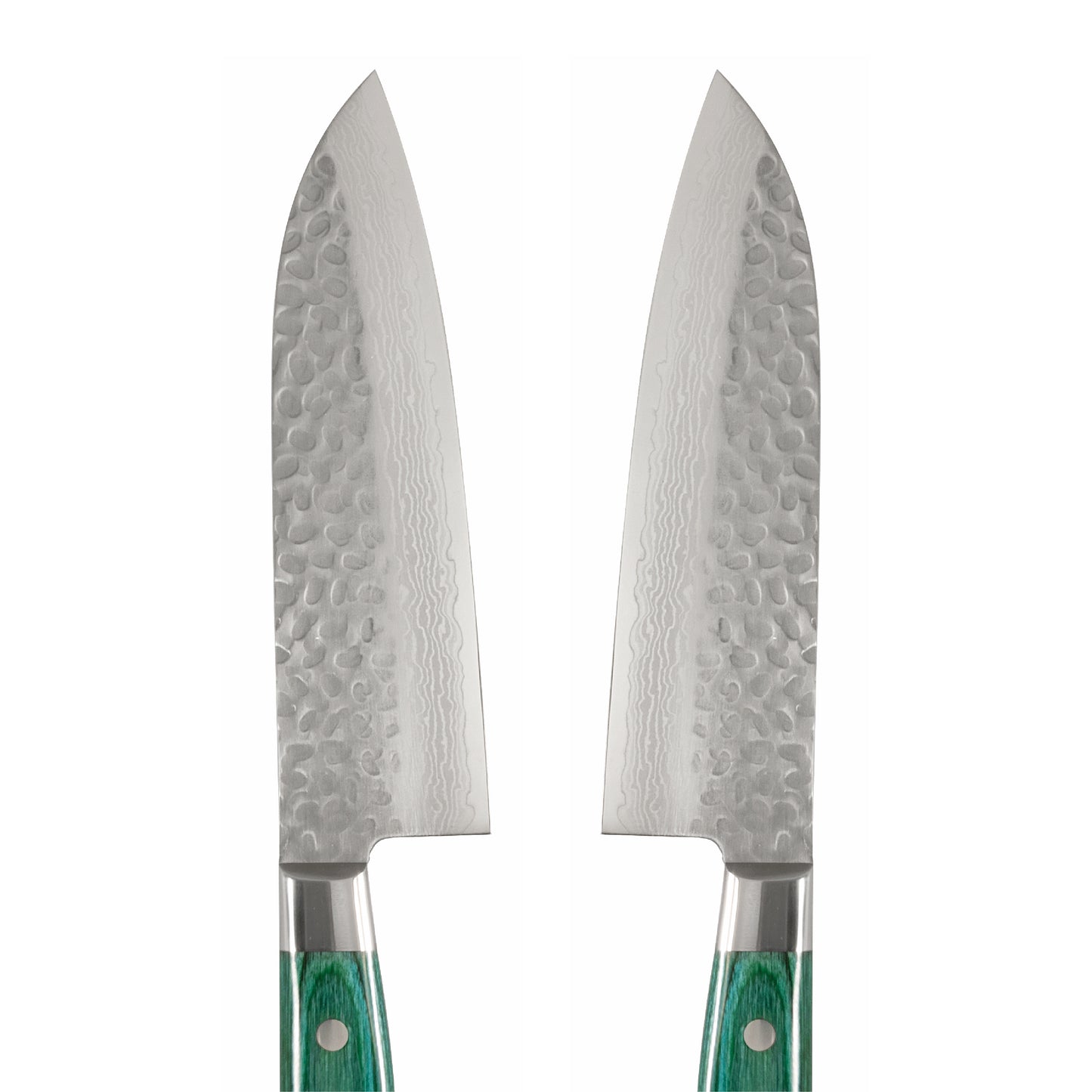 SETO VG10 DM Green Santoku 17cm