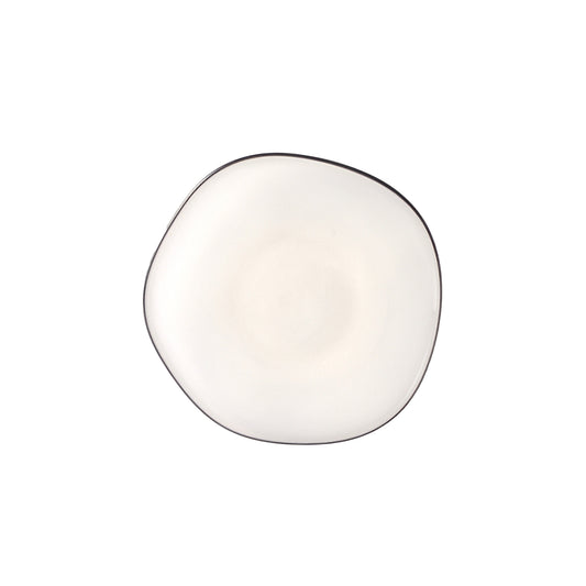Kasumi plate S_Ivory