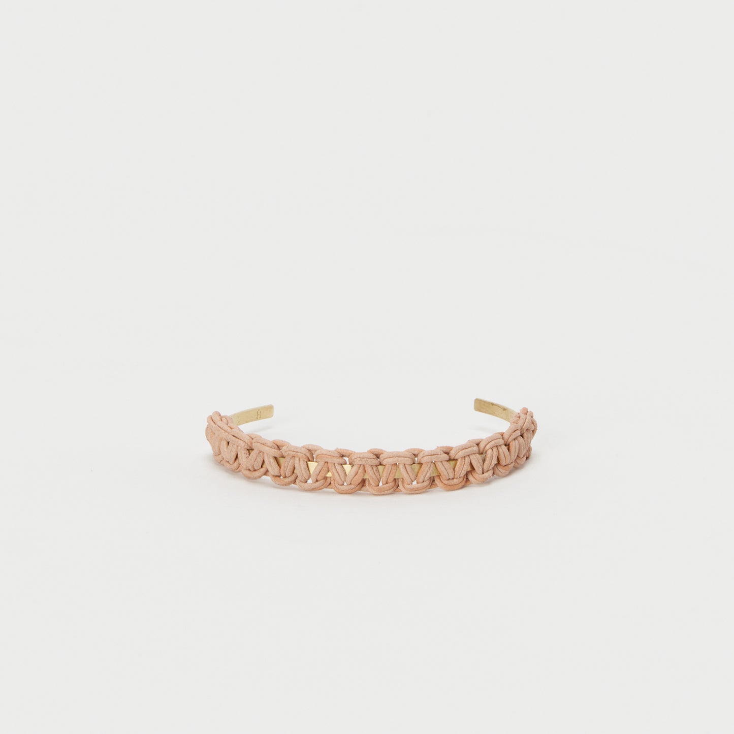 Knitted bangle S_natural_Hender Scheme