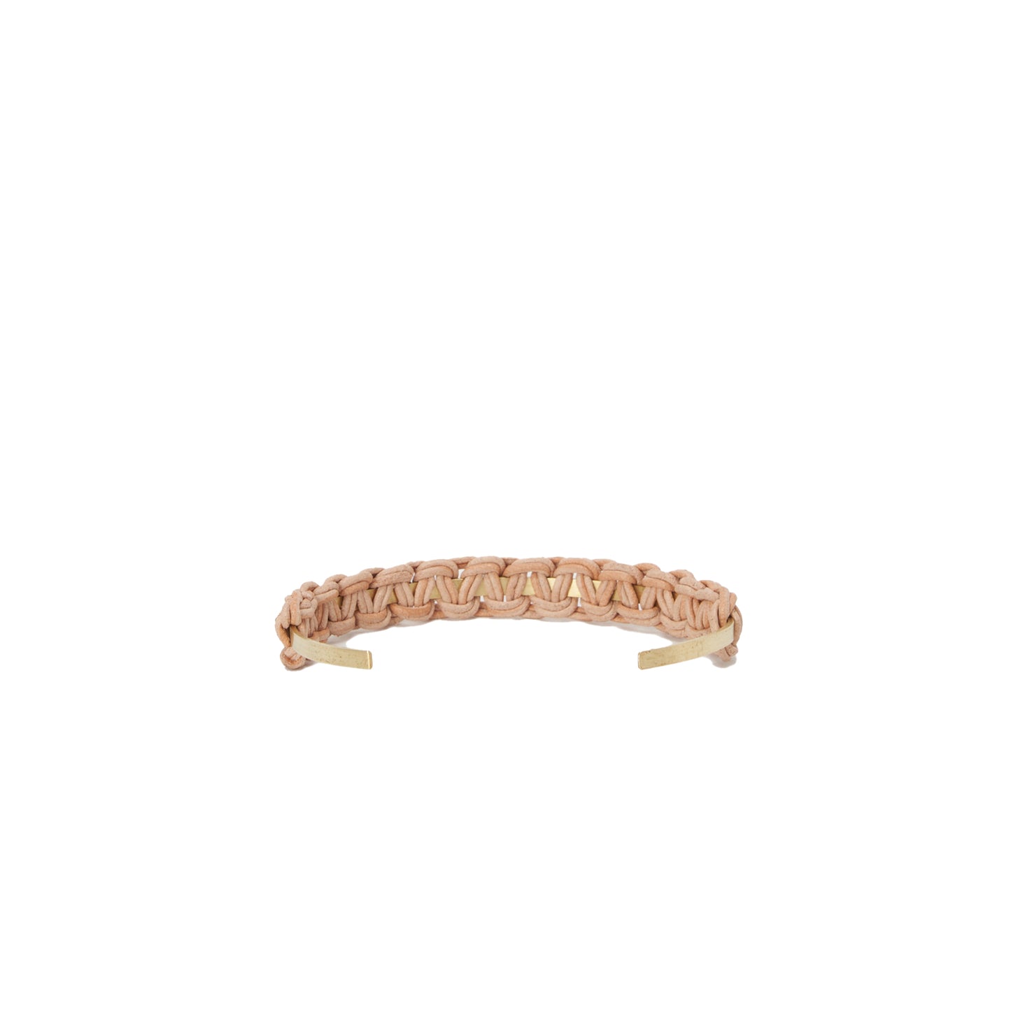 Knitted bangle S_natural_Hender Scheme