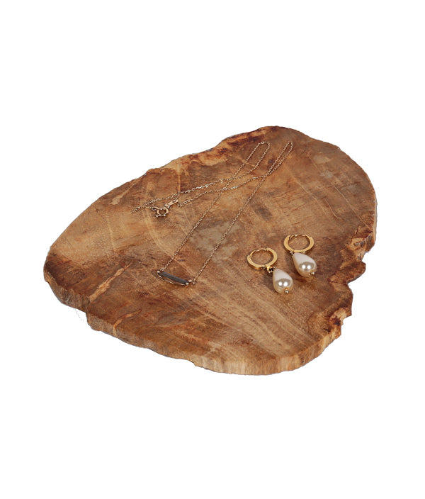 WOOD COASTER Natural