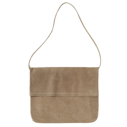 Pig flap shoulder bag big_beige_Hender Scheme