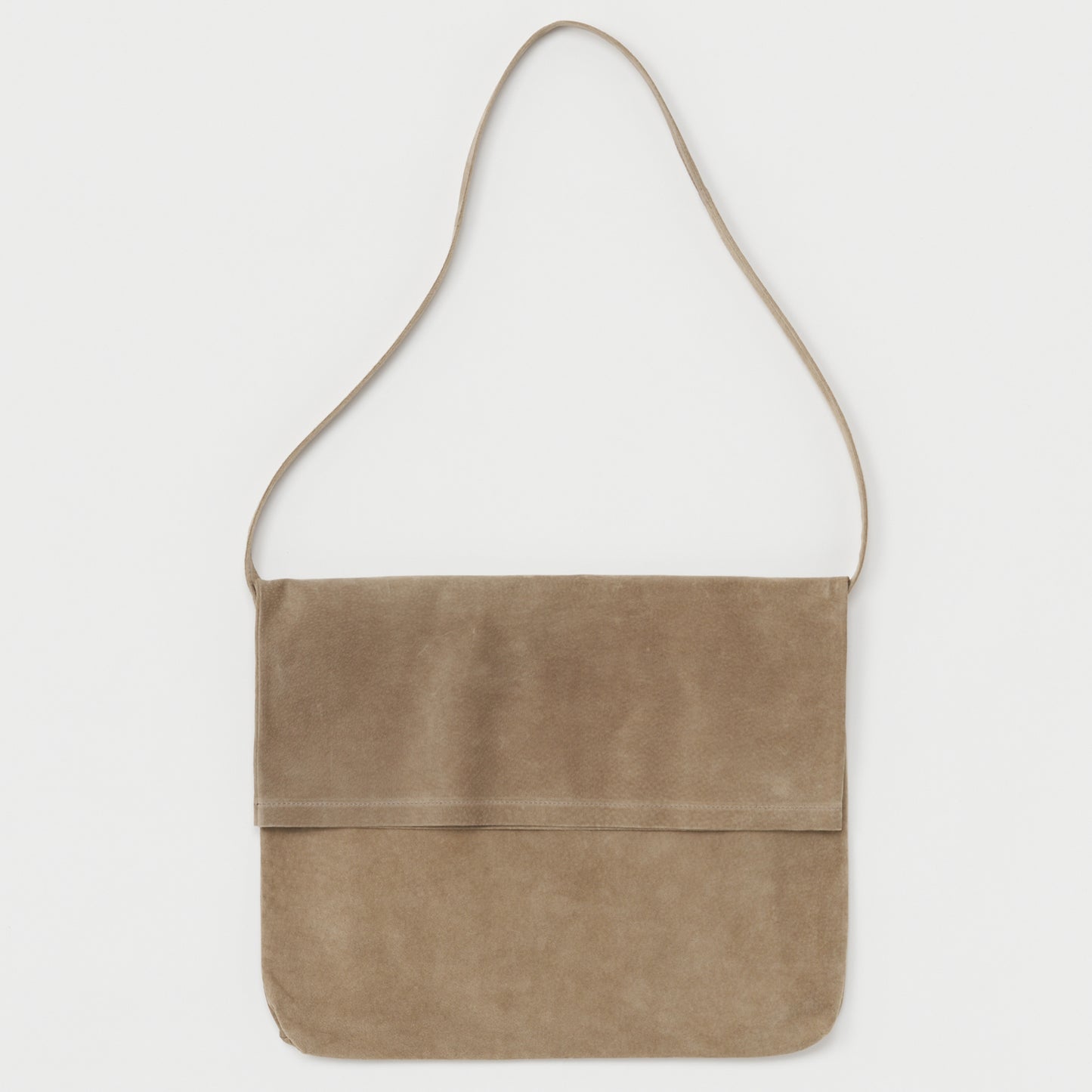 Pig flap shoulder bag big_beige_Hender Scheme