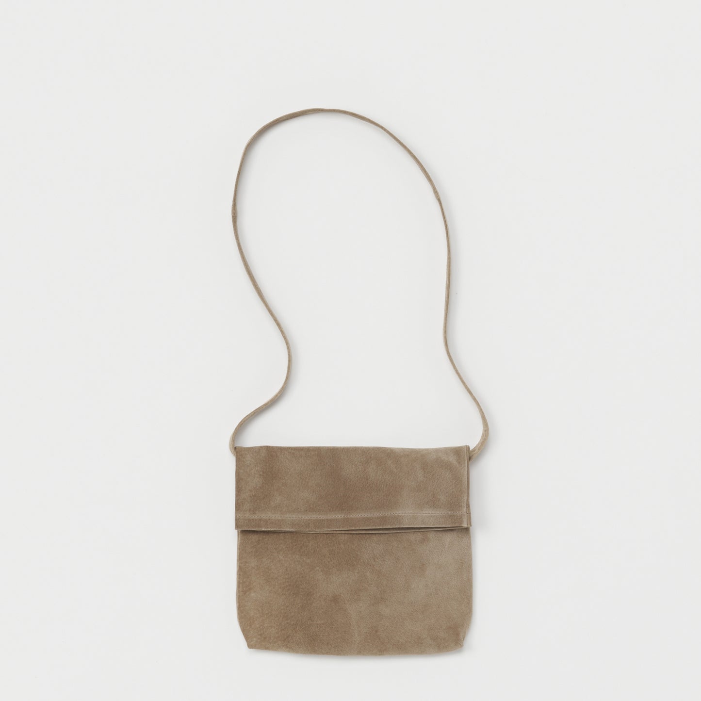 Pig flap shoulder bag small_beige_Hender Scheme