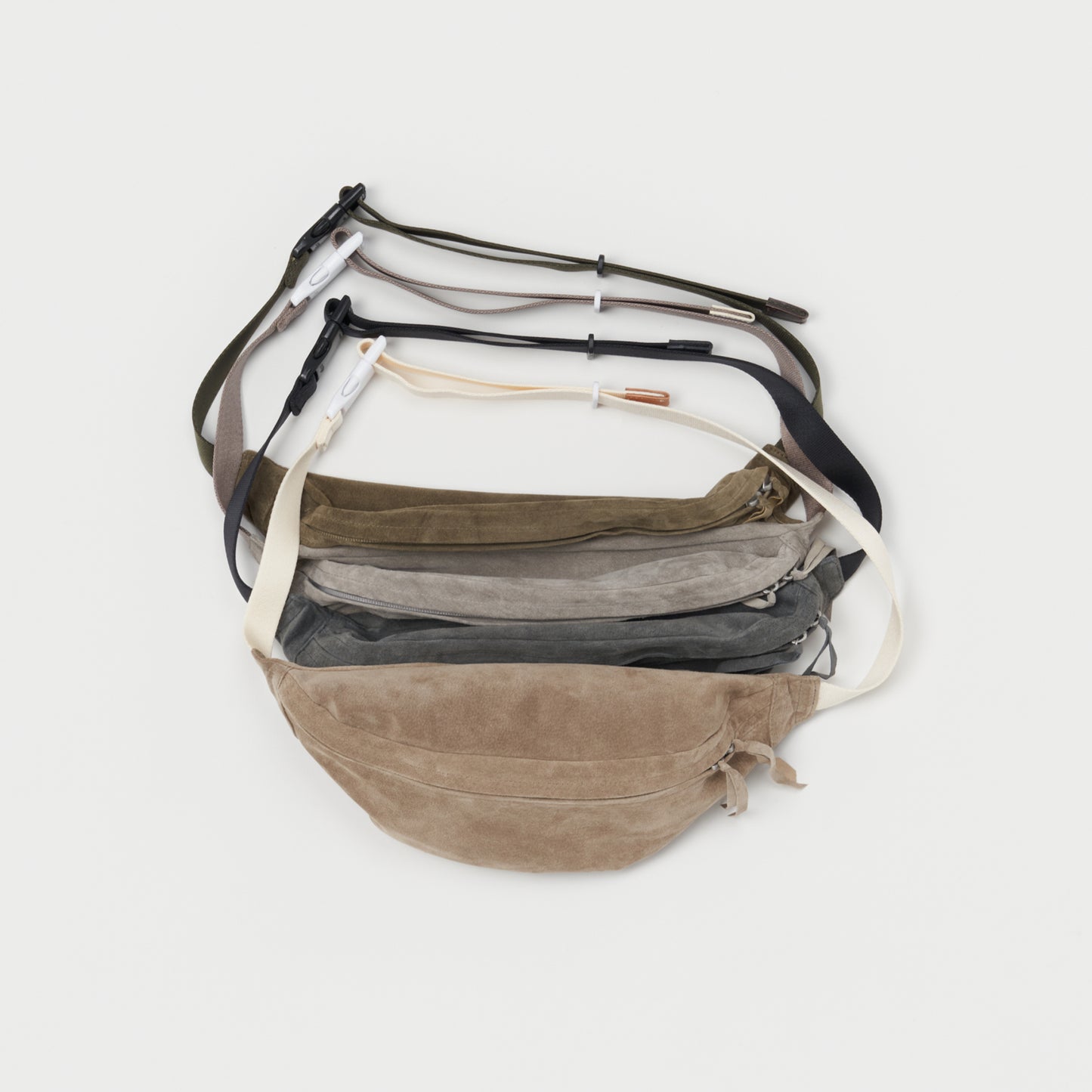 Pig waist pouch bag_beige_Hender Scheme