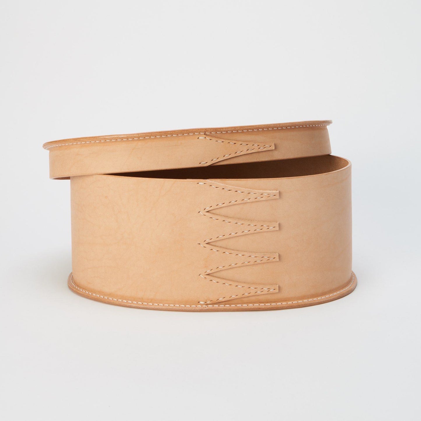 shaker oval box L #natural