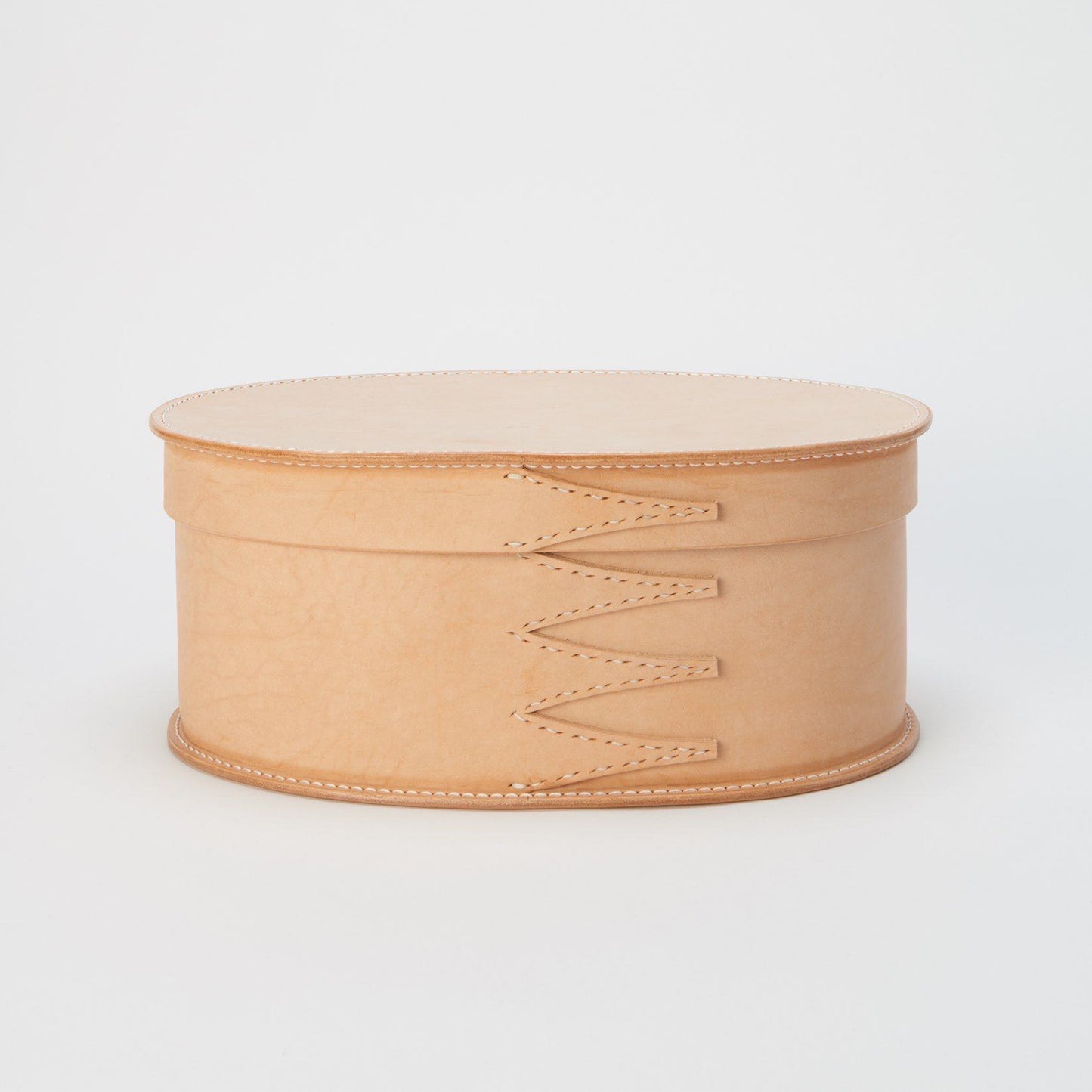 shaker oval box L #natural