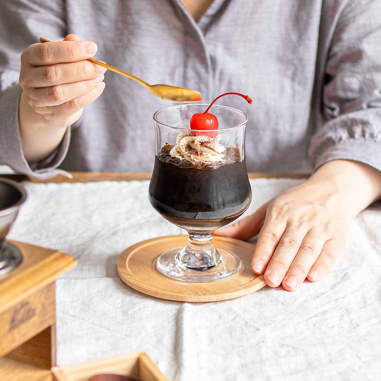 Coffee Jelly Glass
