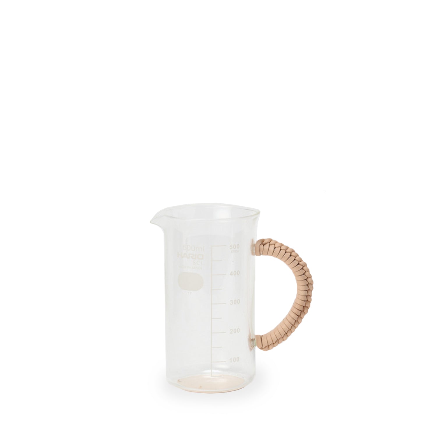 handle beaker 500ml #natural