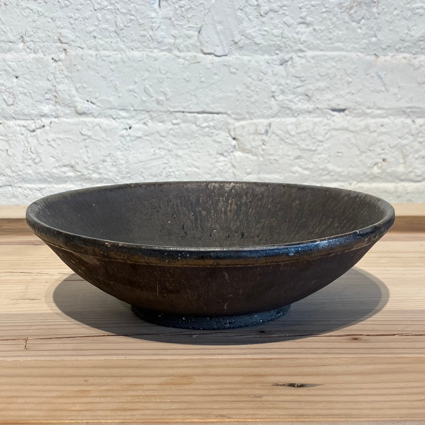 Shohei Ono9 Black glaze Plate