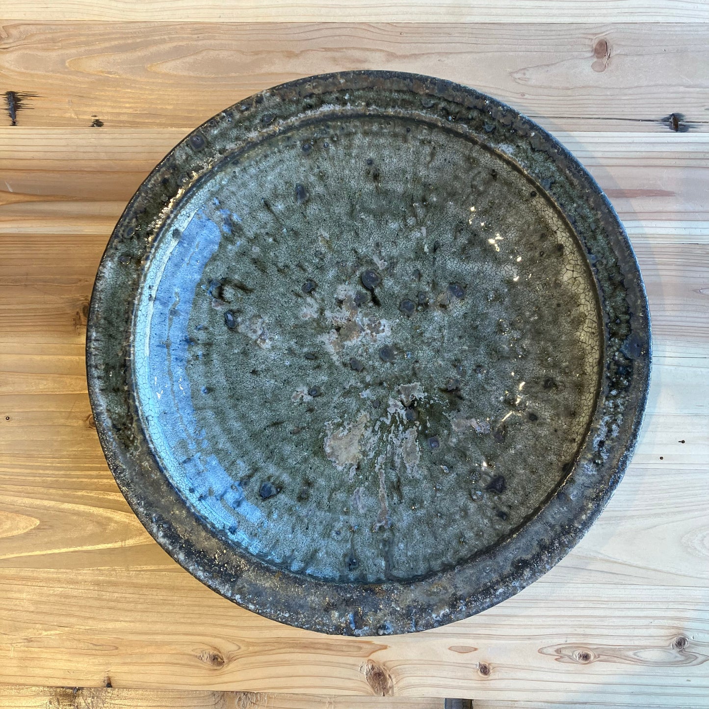 Toru Hatta1 White graze Plate
