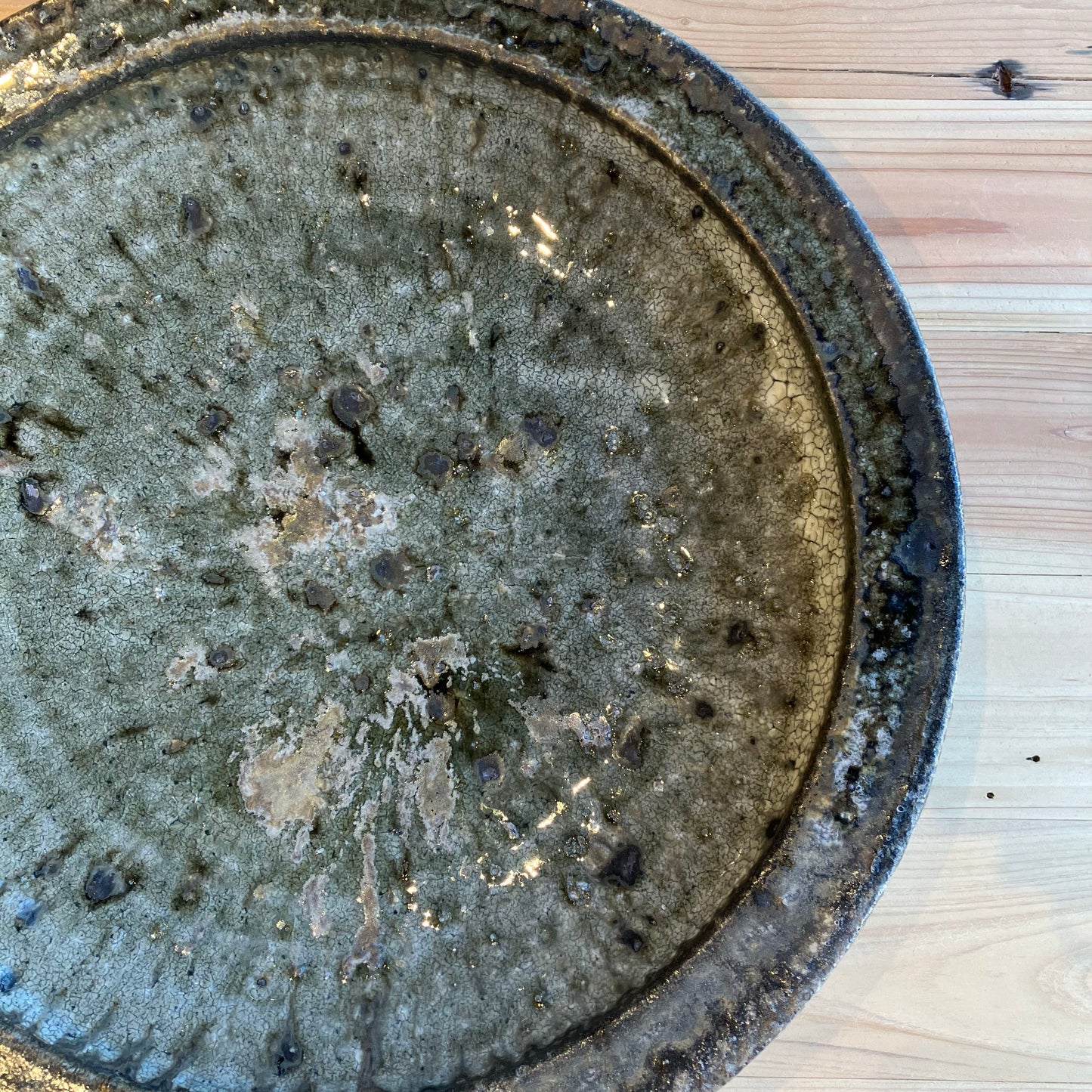 Toru Hatta1 White graze Plate