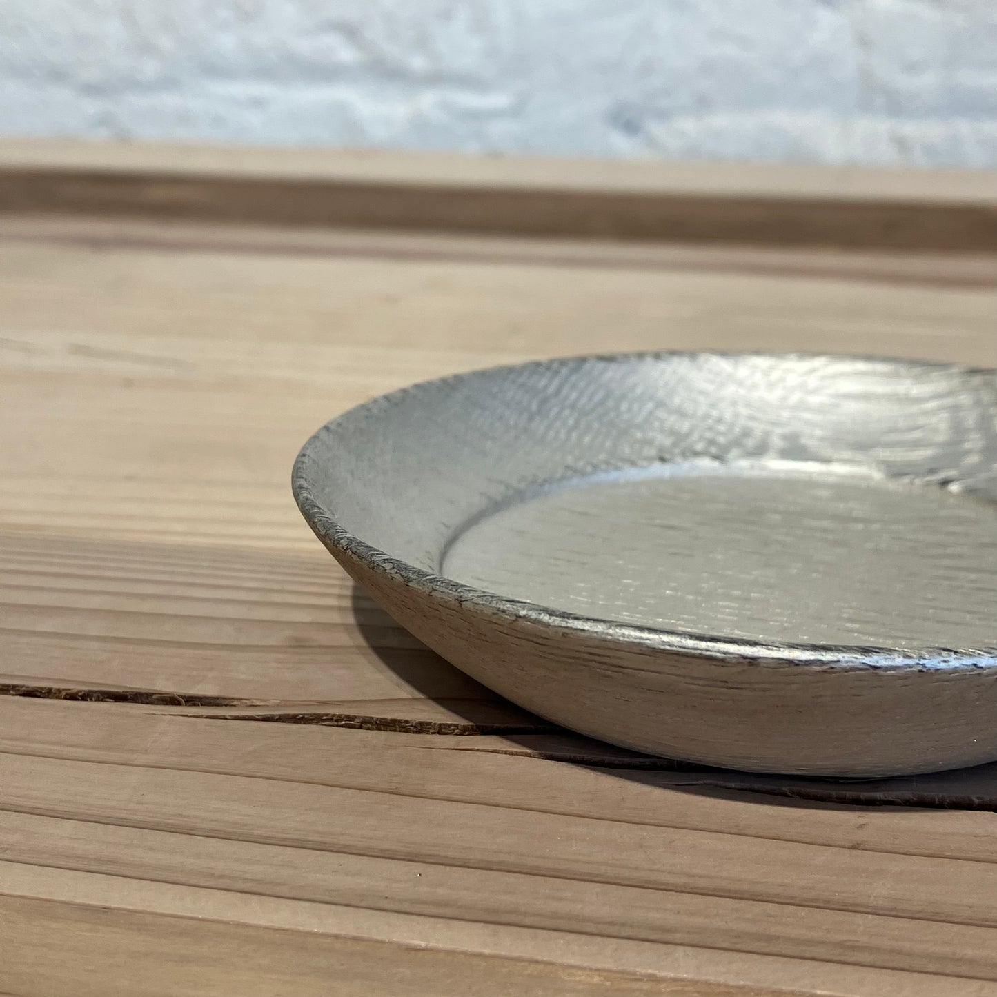 Hiroaki Yazawa 6 Lacquer Plate Silver