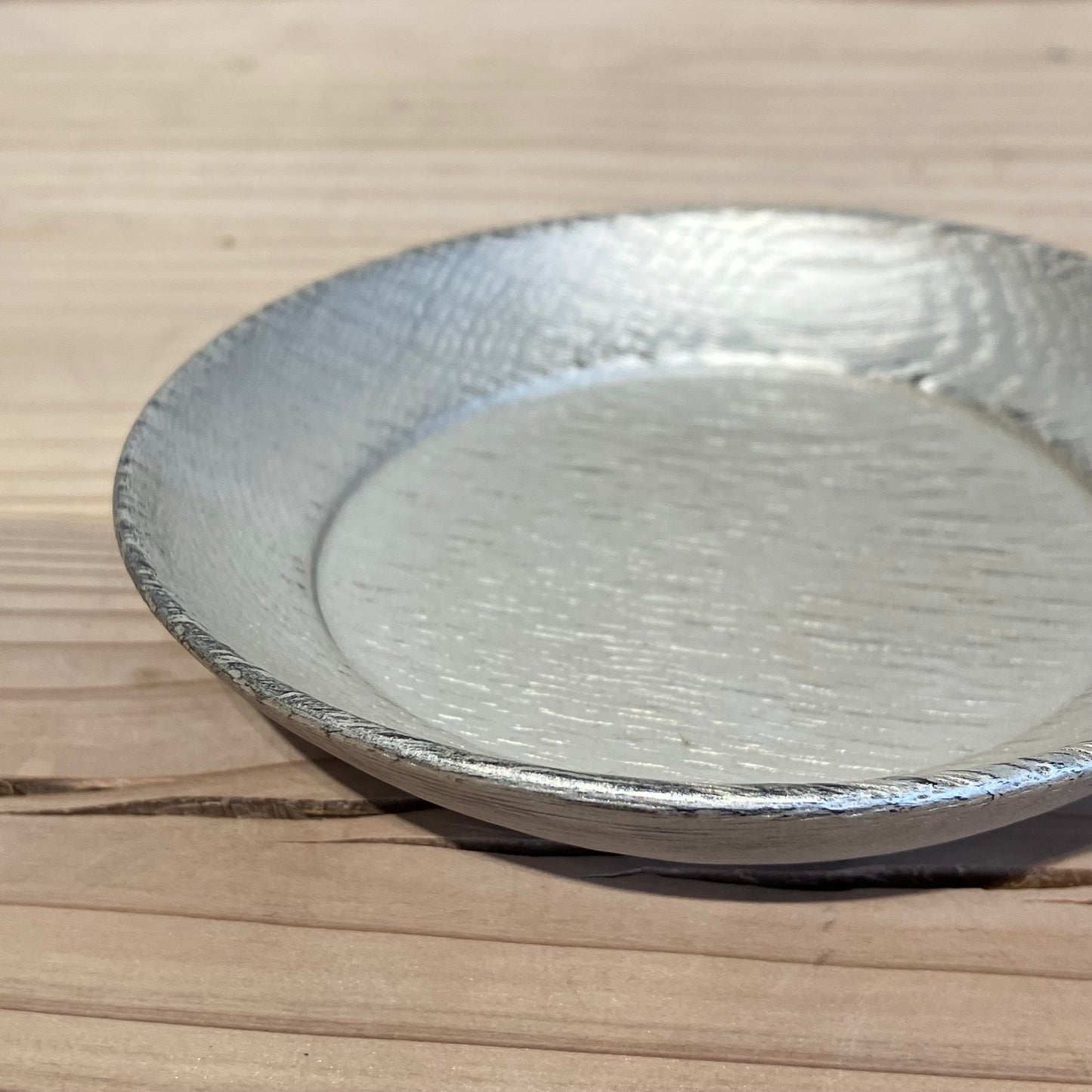 Hiroaki Yazawa 6 Lacquer Plate Silver