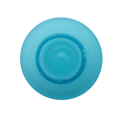 Frosted vase Puff Light blue