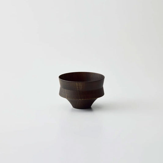 TSUMUGI Soup Bowl Pestle Shape Black