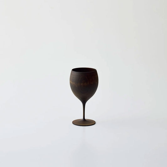 TOHKA Wine Glass Bordeaux  Black