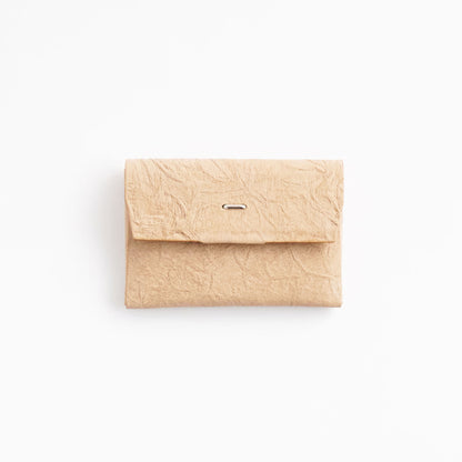 PAPER CARD CASE L.BROWN