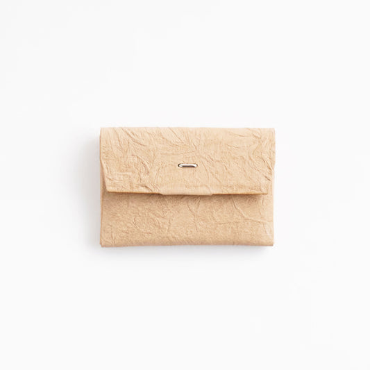 PAPER CARD CASE L.BROWN