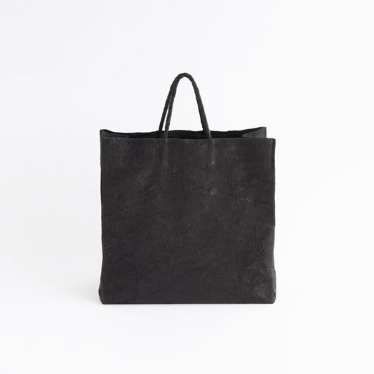 PAPER TOTE BAG  L BLACK