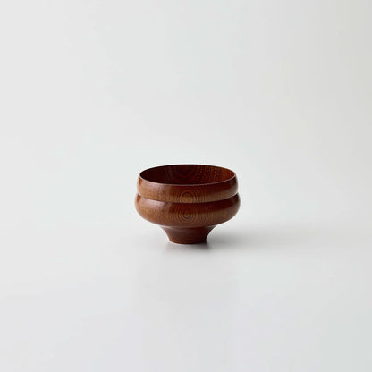 TSUMUGI Soup Bowl Gourd Shape Lacquer Finish