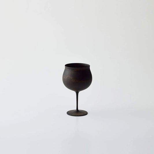 TOHKA Wine Glass Burgundy Black