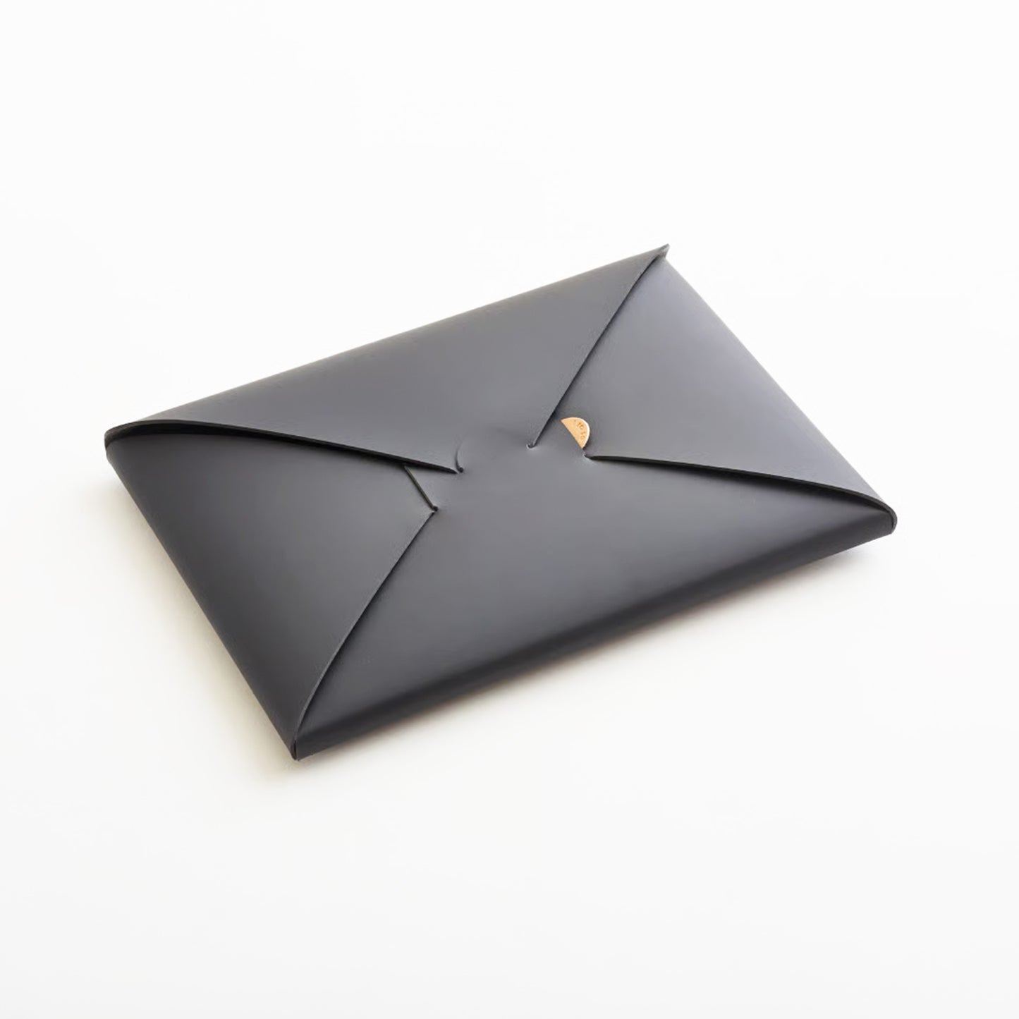 SEAMLESS CLUTCH BAG-M BLACK