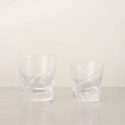 Kirameki Glass (Twist) - 300ml (10.1oz) Clear
