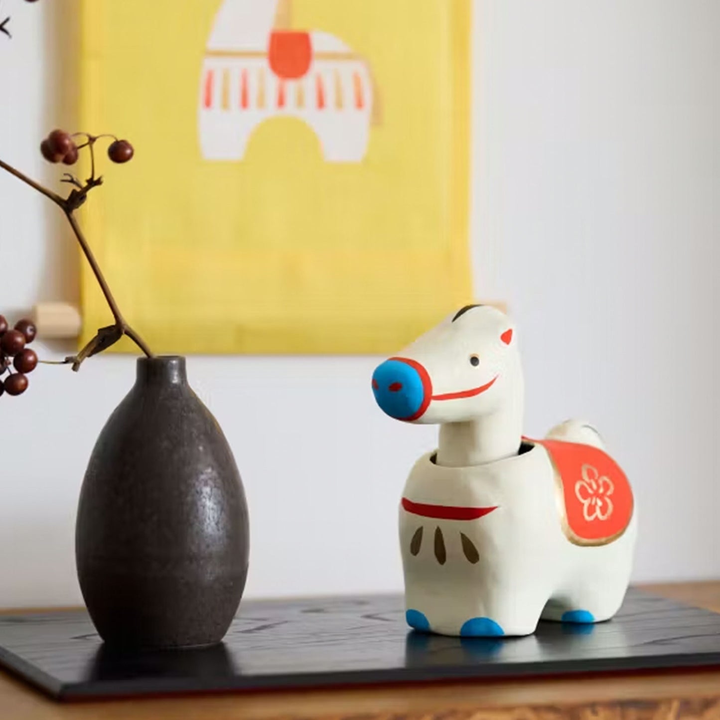 Papier mache_Bobbing Horse S