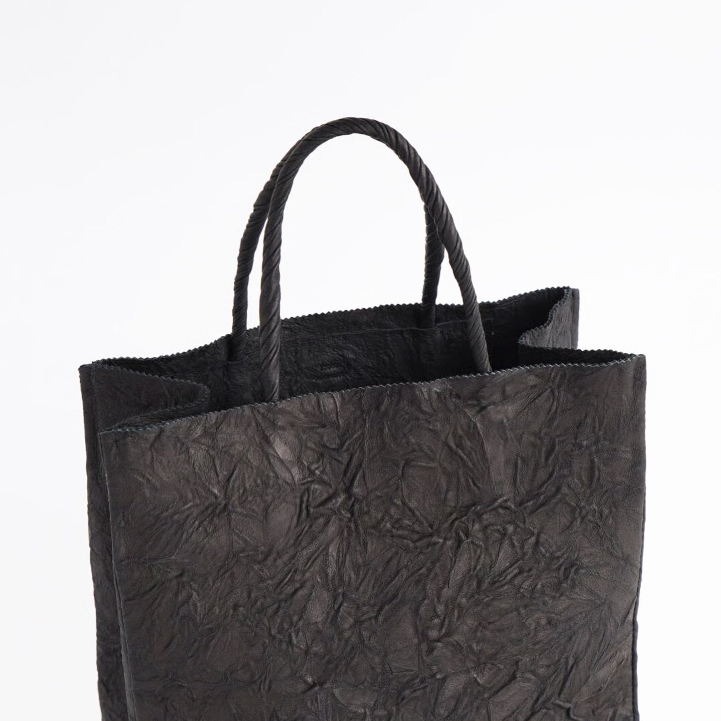 PAPER TOTE BAG  M BLACK