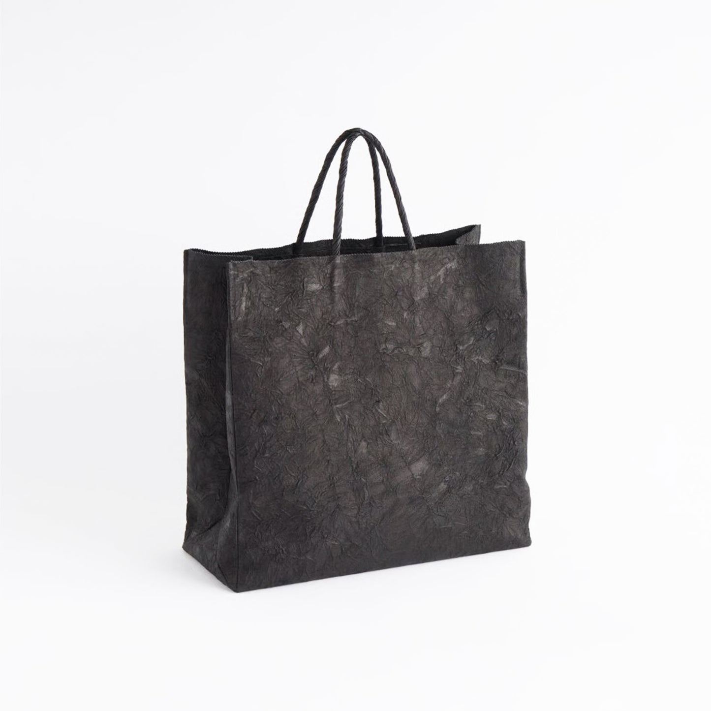 PAPER TOTE BAG  L BLACK