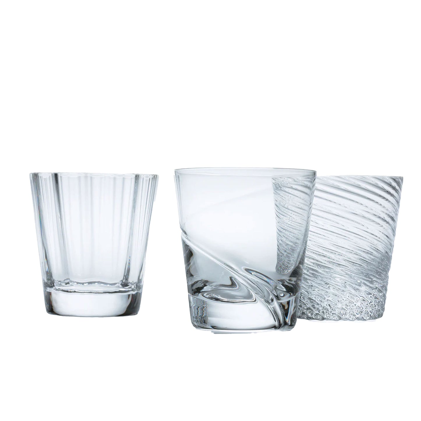 Kirameki Glass (Twist) - 300ml (10.1oz) Clear