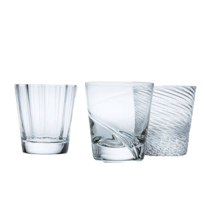 Kirameki Glass (Twist) - 300ml (10.1oz) Clear
