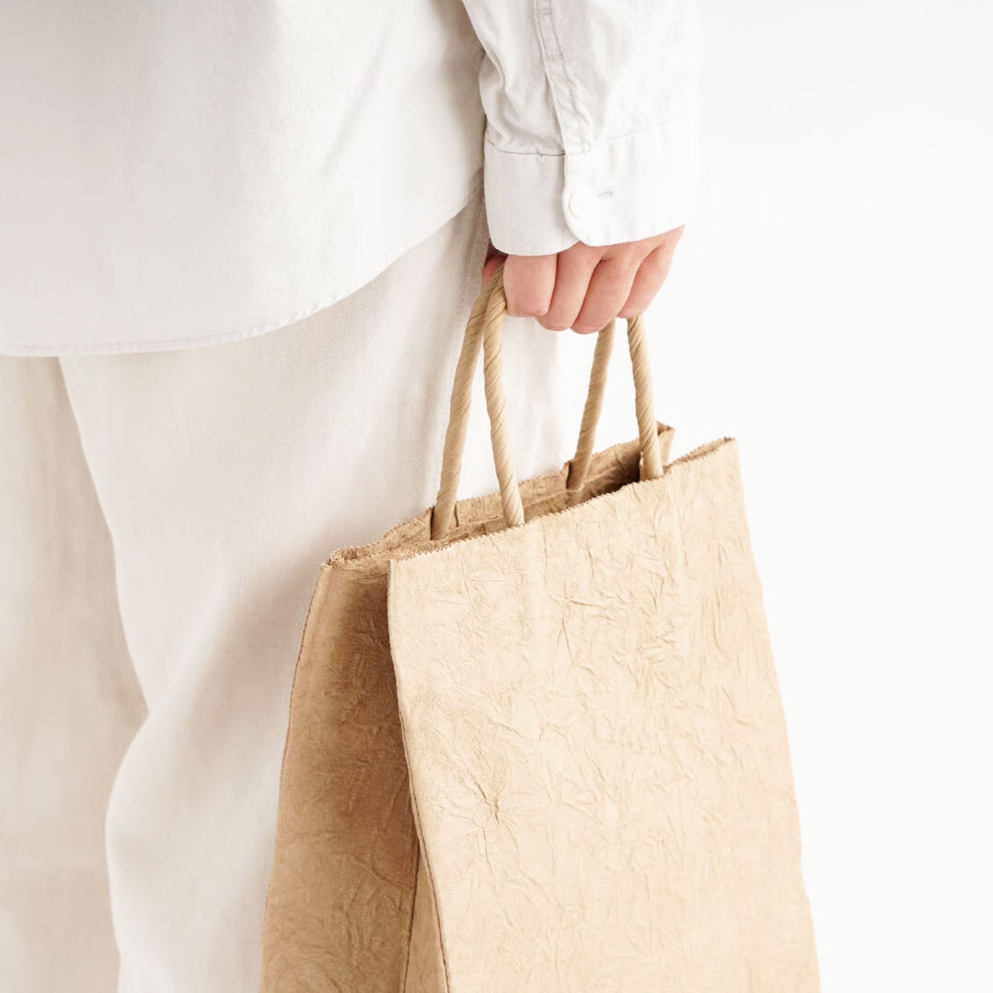 PAPER TOTE BAG  M L.BROWN